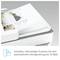 Multifunction printer scans graphics and documents across multiple pages with an automatic feeder for 35 sheets.