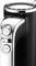 Black mixer with silver details, speed control from 0-5 and 'Turbo' button on the left side.