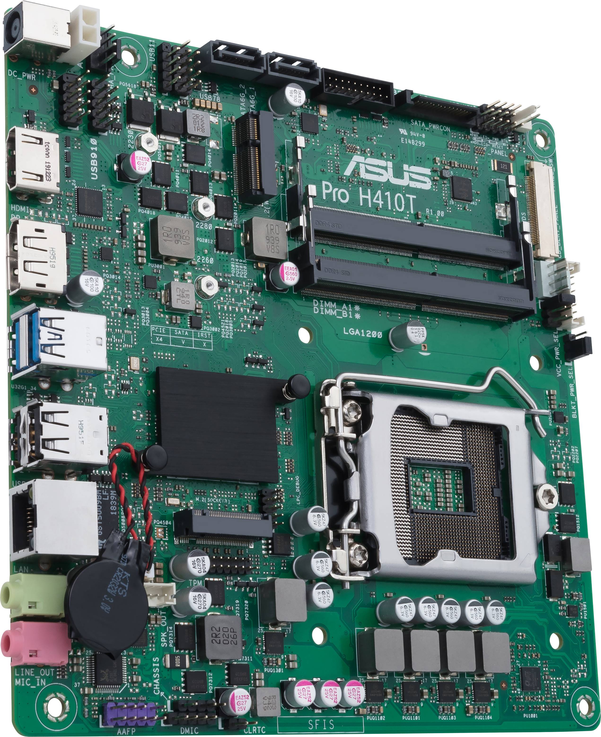 Asus PRO H410T/CSM Motherboard PC base Intel® 1200 Form factor (details