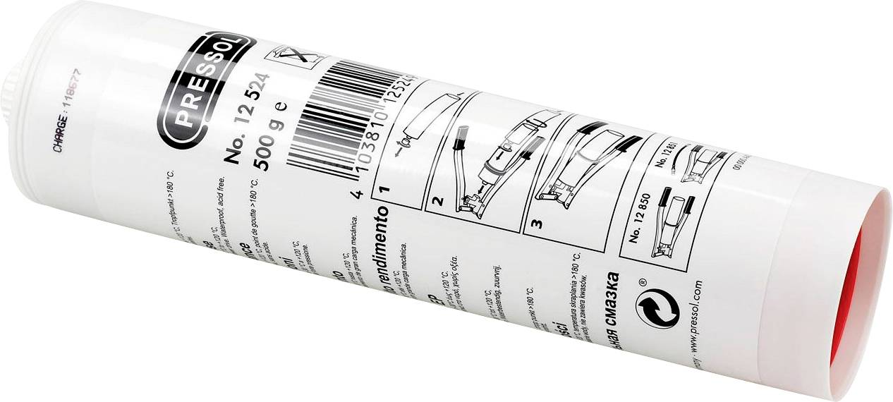 Pressol EP-NLGI 2 Screw cartridge-500 g EP high-performance grease NLGI 2 500 g