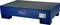 Blue steel drip tray from Pressol with a grated top surface for the storage of hazardous substances.