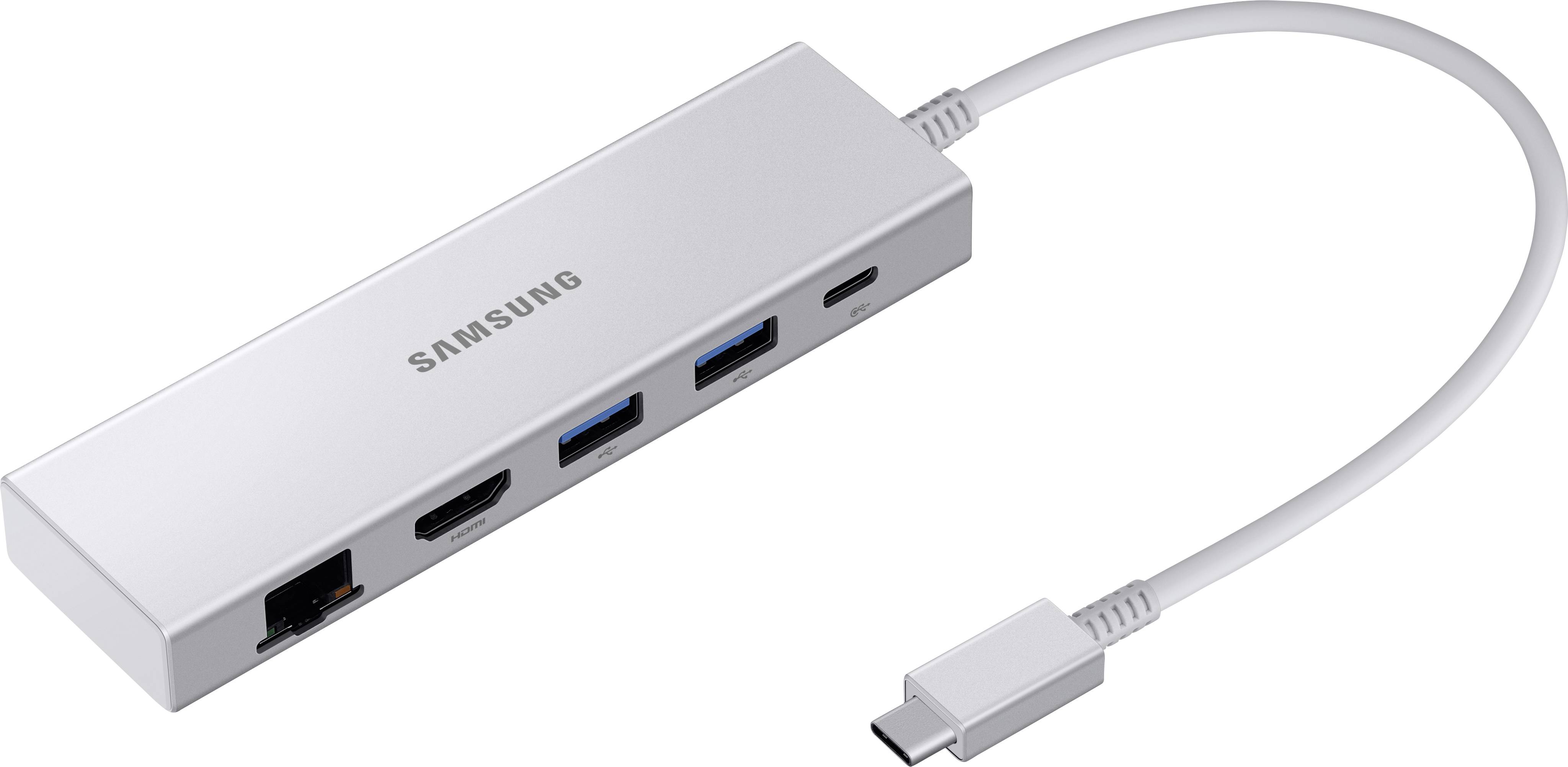 Image of Samsung USB-C® docking station Multiport-Adapter EE-P5400 Compatible with (brand): Samsung Galaxy Book, Galaxy Book Pro, Galaxy Book Pro 360 Charging function,