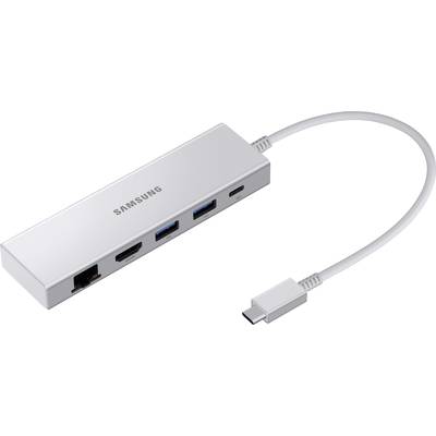 Image of Samsung USB-C® docking station Multiport-Adapter EE-P5400 Compatible with (brand): Samsung Galaxy Book, Galaxy Book Pro, Galaxy Book Pro 360 Charging function,