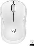 M220 SILENT wireless mouse, 2.4 GHz with USB receiver, 1000 DPI Optical Tracking, up to 18 months battery life, for left and right-handed people, for PC, Mac, laptop, white