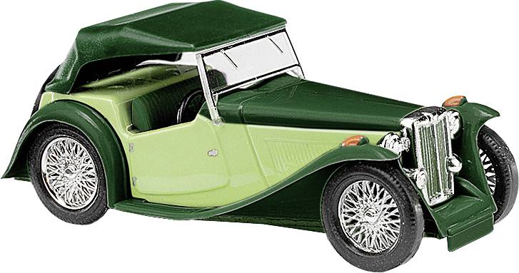 Busch 45917 H0 Car MG MG Midget TC Convertible-0