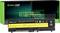 A replacement laptop battery by Green Cell, model number 42T4733, 10.8V 4400mAh, with packaging in the background.
