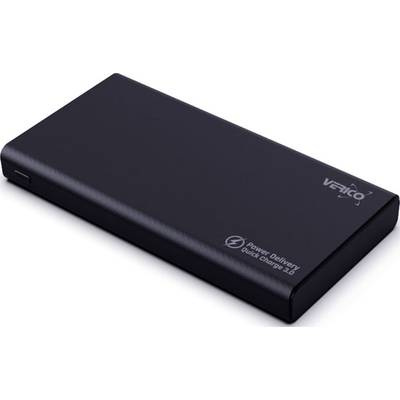 Verico Power Pro PD Power bank 10000 mAh Power Delivery LiPo USB type A, USB C® Black-0