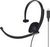 KOSS CS195 On-ear headset Corded (1075100) Mono Black Microphone noise cancelling Headset PC
