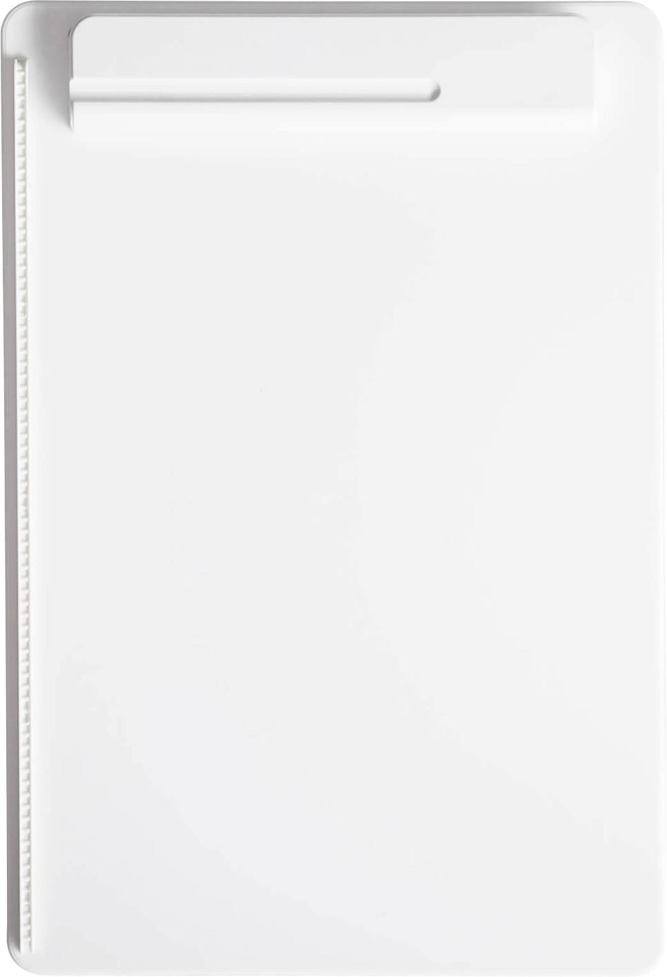 'White, rectangular shoe horns without visible brands or embellishments, with rounded corners and a slender form.'