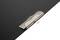 Black clipboard with a silver metal clip on a light background, showing office supplies and organisational materials.