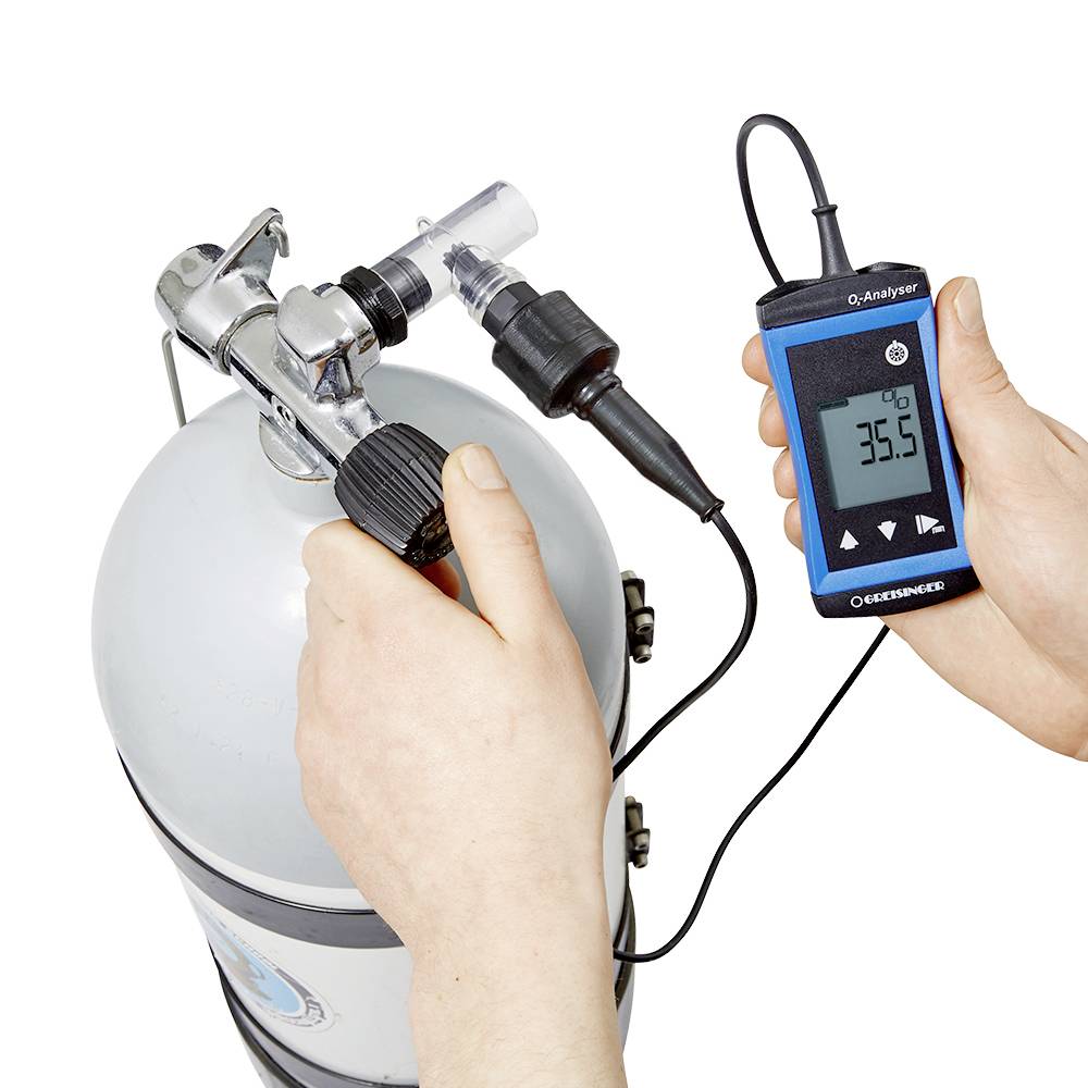 Greisinger G1690T Oxygen detector 0 - 100 % External sensor-1