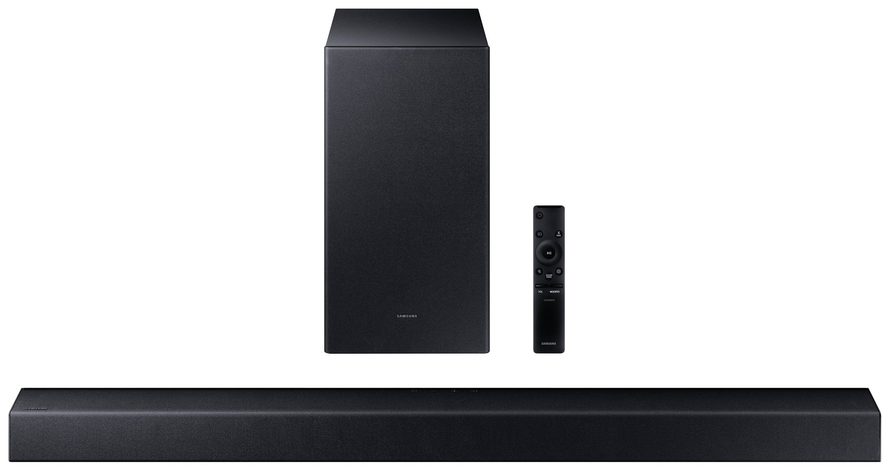 Samsung HW-A430 Soundbar Black incl. cordless subwoofer, Bluetooth, USB-5