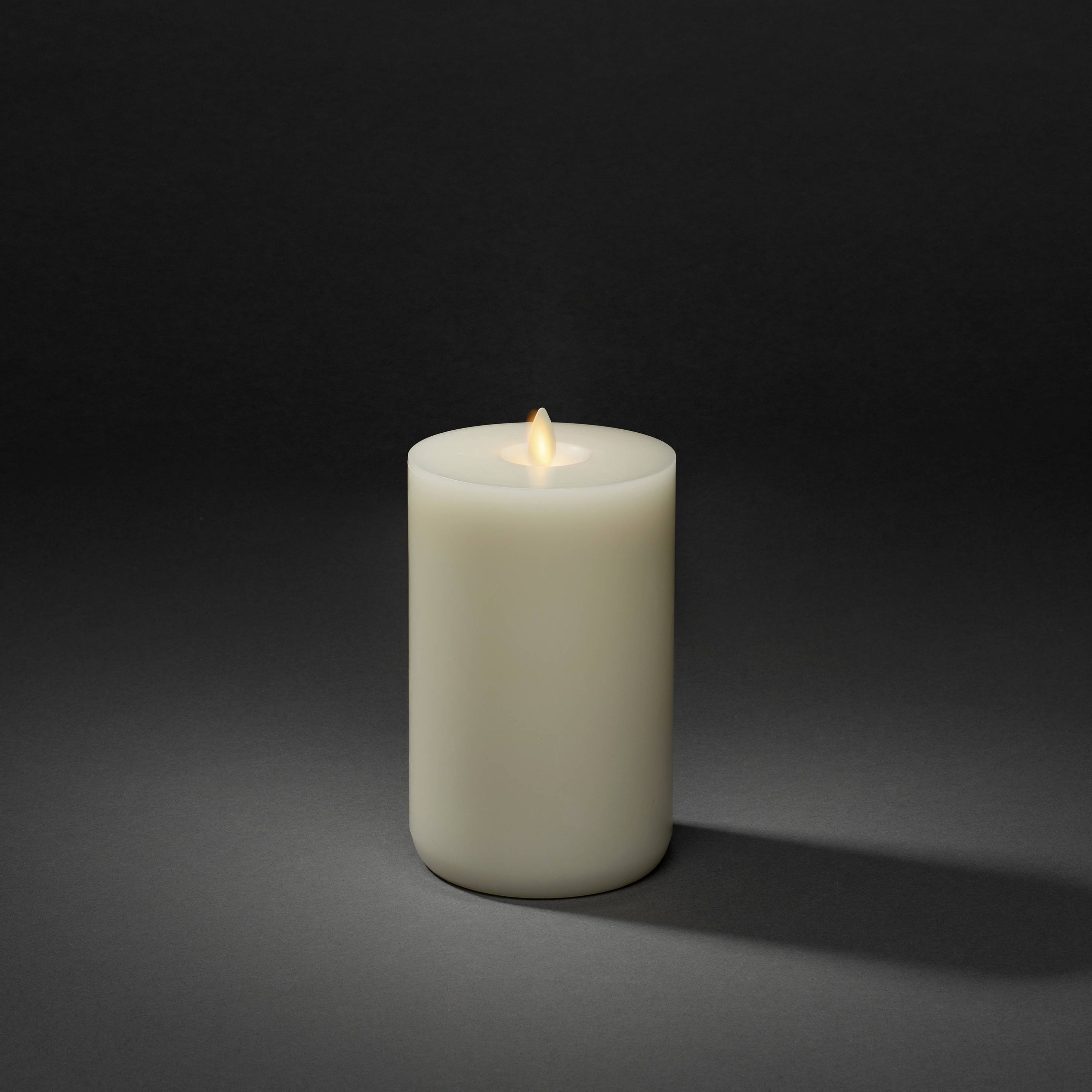 Konstsmide 1623115 LED wax candle Creamy white Warm white (Ø x H) 96