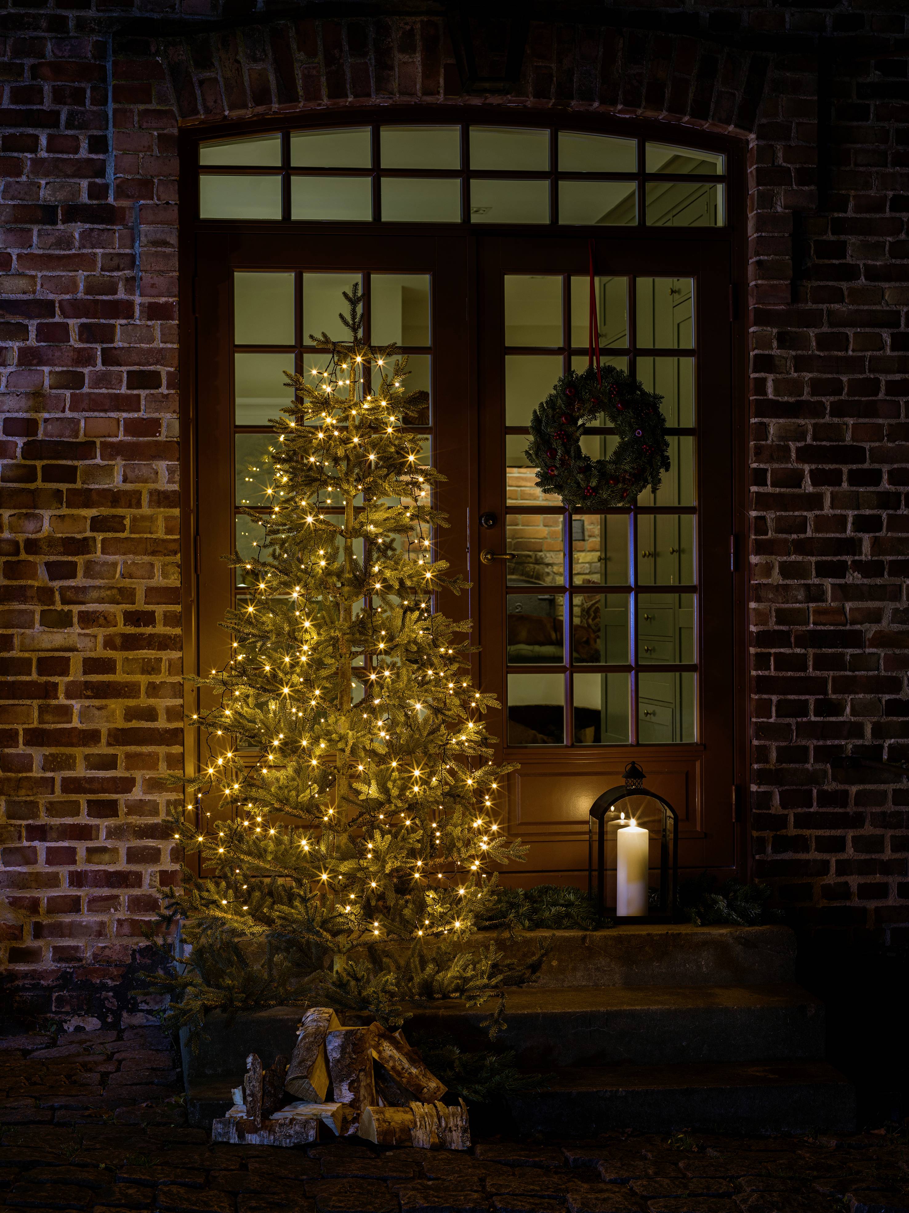 Konstsmide 6660 Christmas tree lighting Outside mains-powered No. of bulbs 270 LED (monochrome)-5