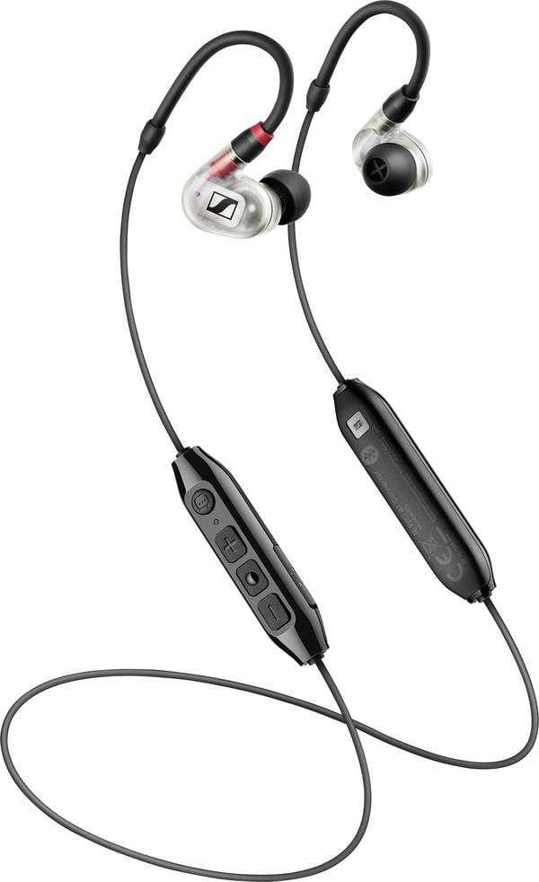 Sennheiser IE 100 PRO WIRELESS CLEAR  In-ear headphones Bluetooth® (1075101), Corded (1075100)  Transparent  Headset