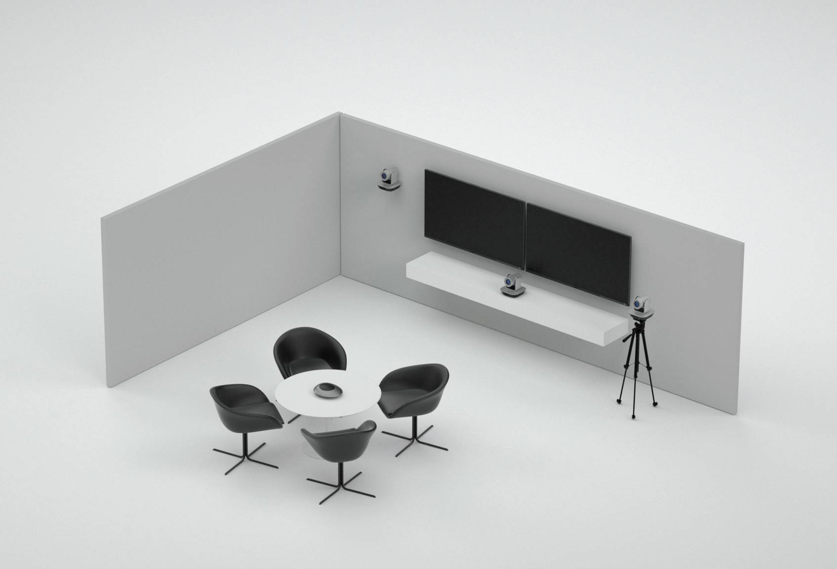 Sandberg 134-30 Full HD webcam 1920 x 1080 Pixel Stand-1