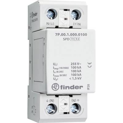 Image of Finder 7P.09.1.255.0100 7P.09.1.255.0100 Surge arrester Surge protection for: Switchboards 1 pc(s)