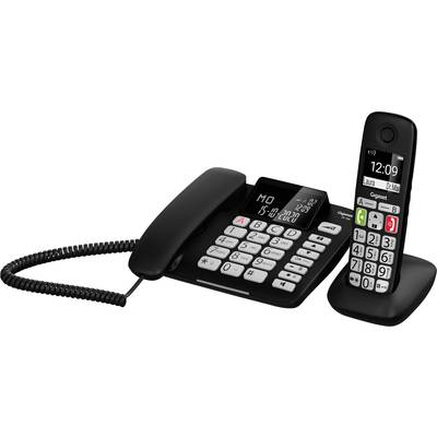 Buy Gigaset Corded Black | analogue Conrad Plus handset DL780 incl. Electronic