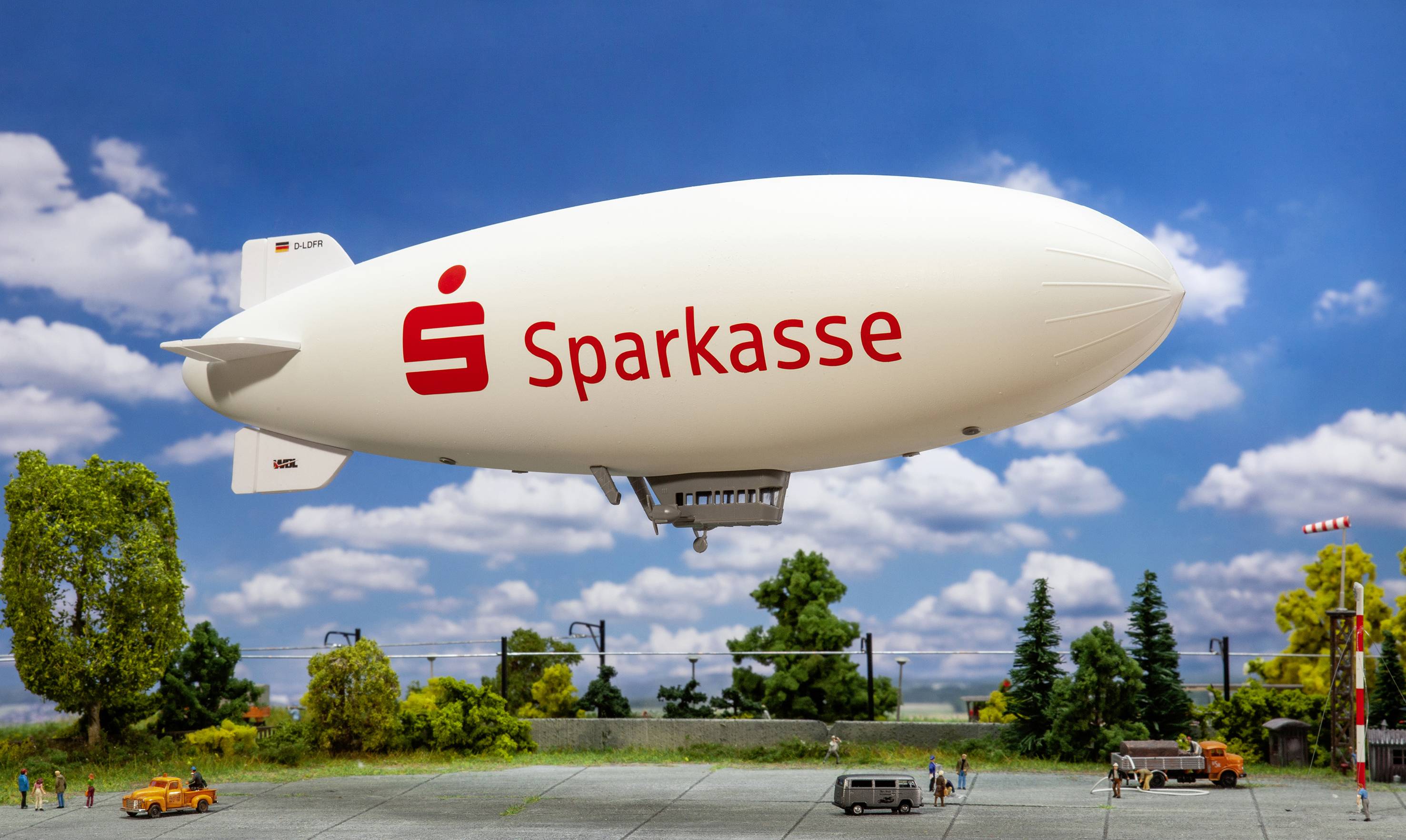 Faller N Airship savings bank Airship 1:160 222412-1