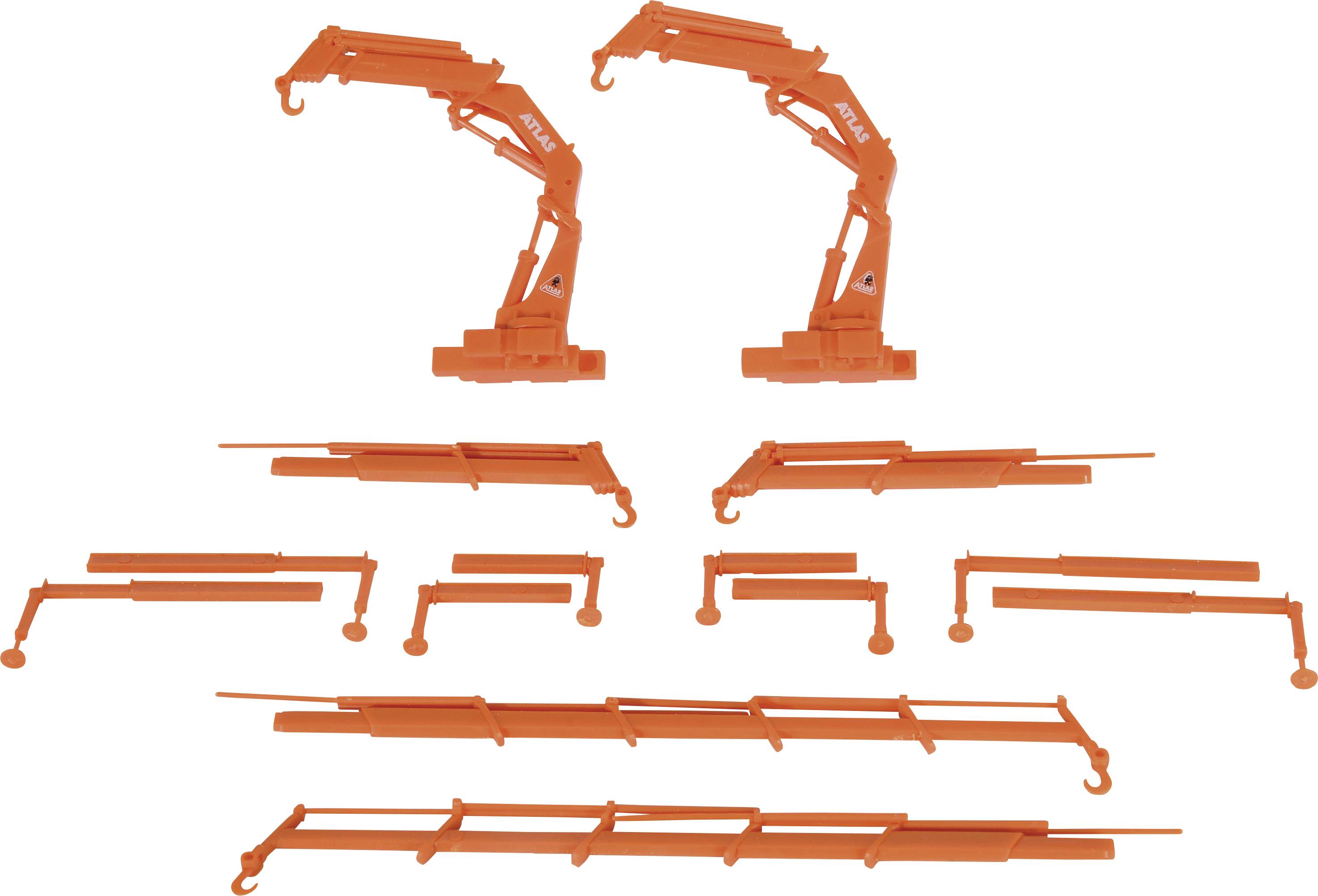 Kibri 10988 H0 Atlas Loading cranes, 2er