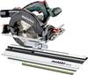 Metabo SET KS 18 LTX 57 Cordless handheld circular saw Cutting depth (max.) (90°) 57 mm w/o battery, incl. case, incl. folding rail, incl. stopper 18 V