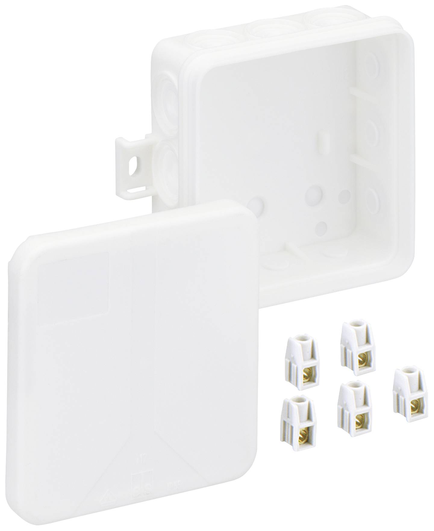 Spelsberg 33211201 Joint box (L x W x H) 85 x 85 x 37 mm White IP55 1 pc(s)