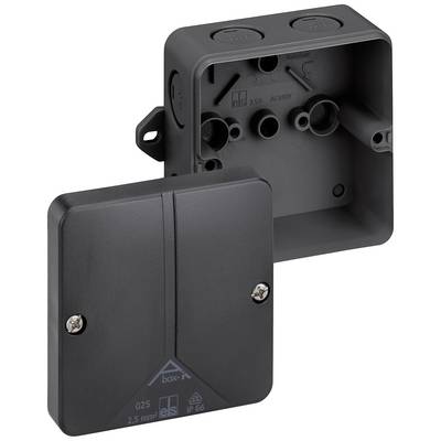 Spelsberg 49990301 Joint box (L x W x H) 82 x 82 x 52 mm Black IP65 1 pc(s)-0
