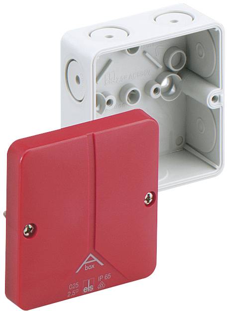 Image of Spelsberg 80270701 Joint box (L x W x H) 80 x 80 x 52 mm Red IP65 1 pc(s)