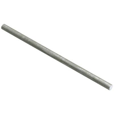 A long, thin metal rod against a white background.