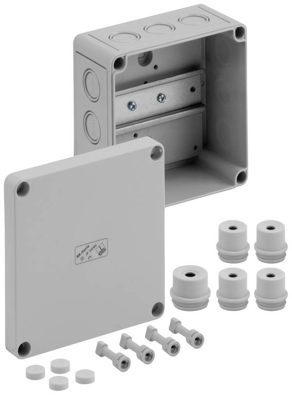 Spelsberg RKi 4/12-L Serial terminal enclosure 130 x 130 x 75 Plastic Grey 1 pc(s)