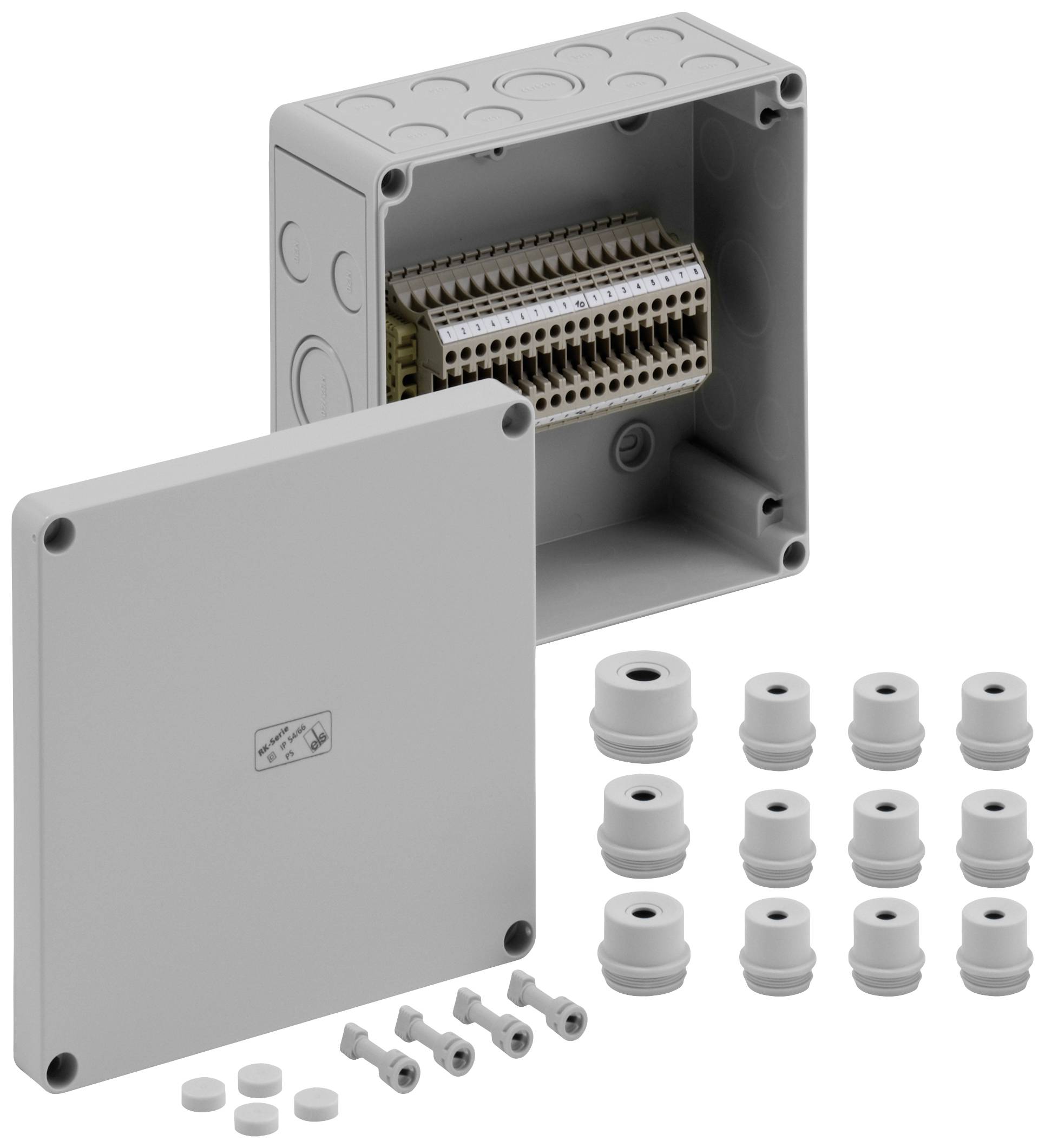 Коробка пластиковая кабельными вводами и клеммниками. Коробка распределительная ip66 c клеммником. Коробка распределительная ip66 200 200. Коробка клеммная ip55.