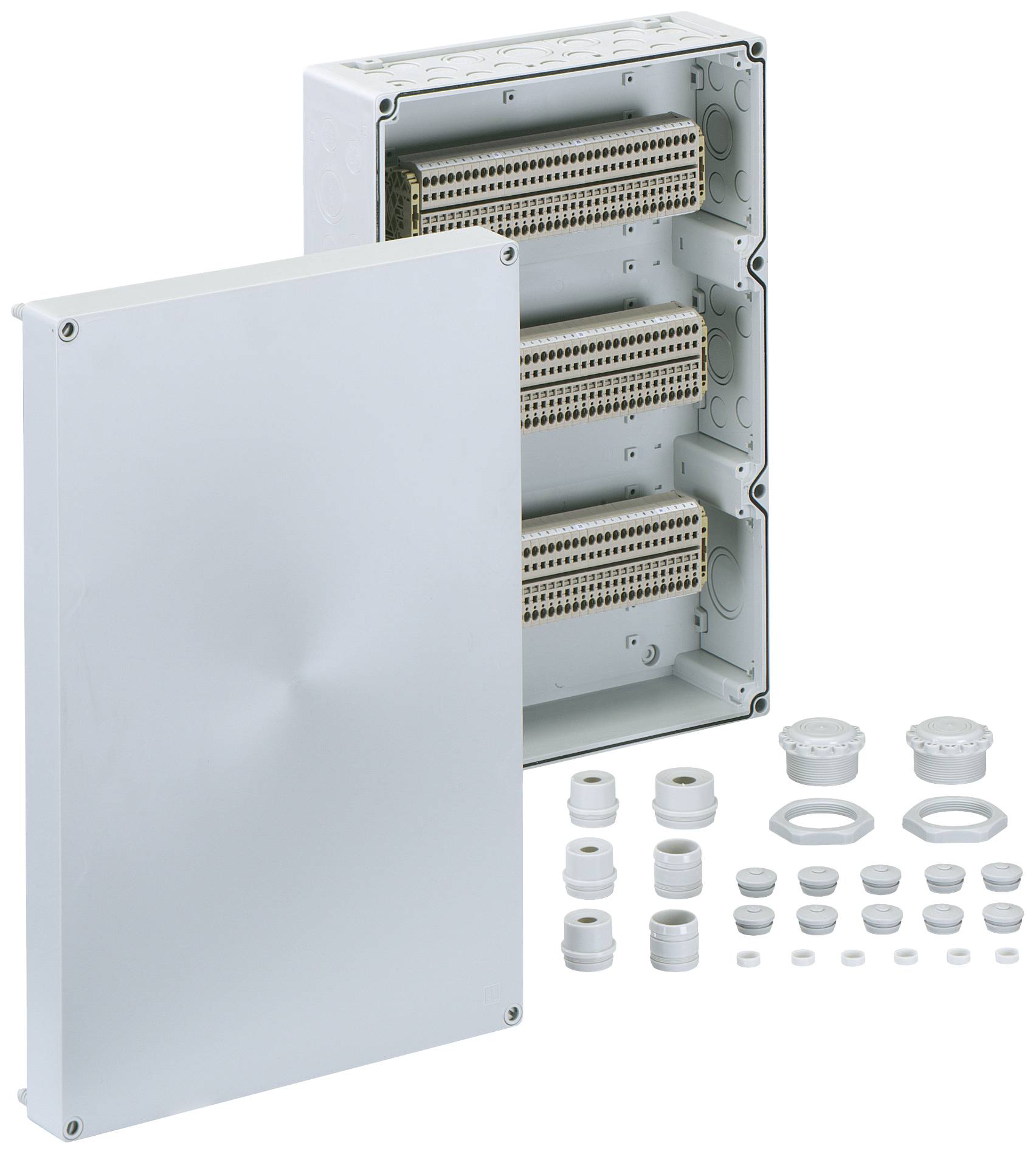 Spelsberg AKi-R 4/102-SL Serial terminal enclosure 450 x 300 x 132 Plastic Grey 1 pc(s)
