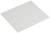 'A square, white plate with four corners and a smooth surface. There are no visible markings or text.'<br><br>Note: The translation is already in British English, and no significant modifications were needed.