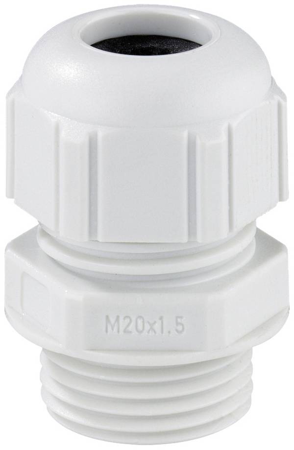 Spelsberg 24842001 Cable gland shockproof, with strain relief M20 Plastic Light grey 1 pc(s)