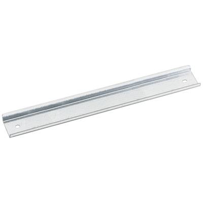 Metal angle brackets with two drill holes, commonly used for stabilising or connecting structural elements.