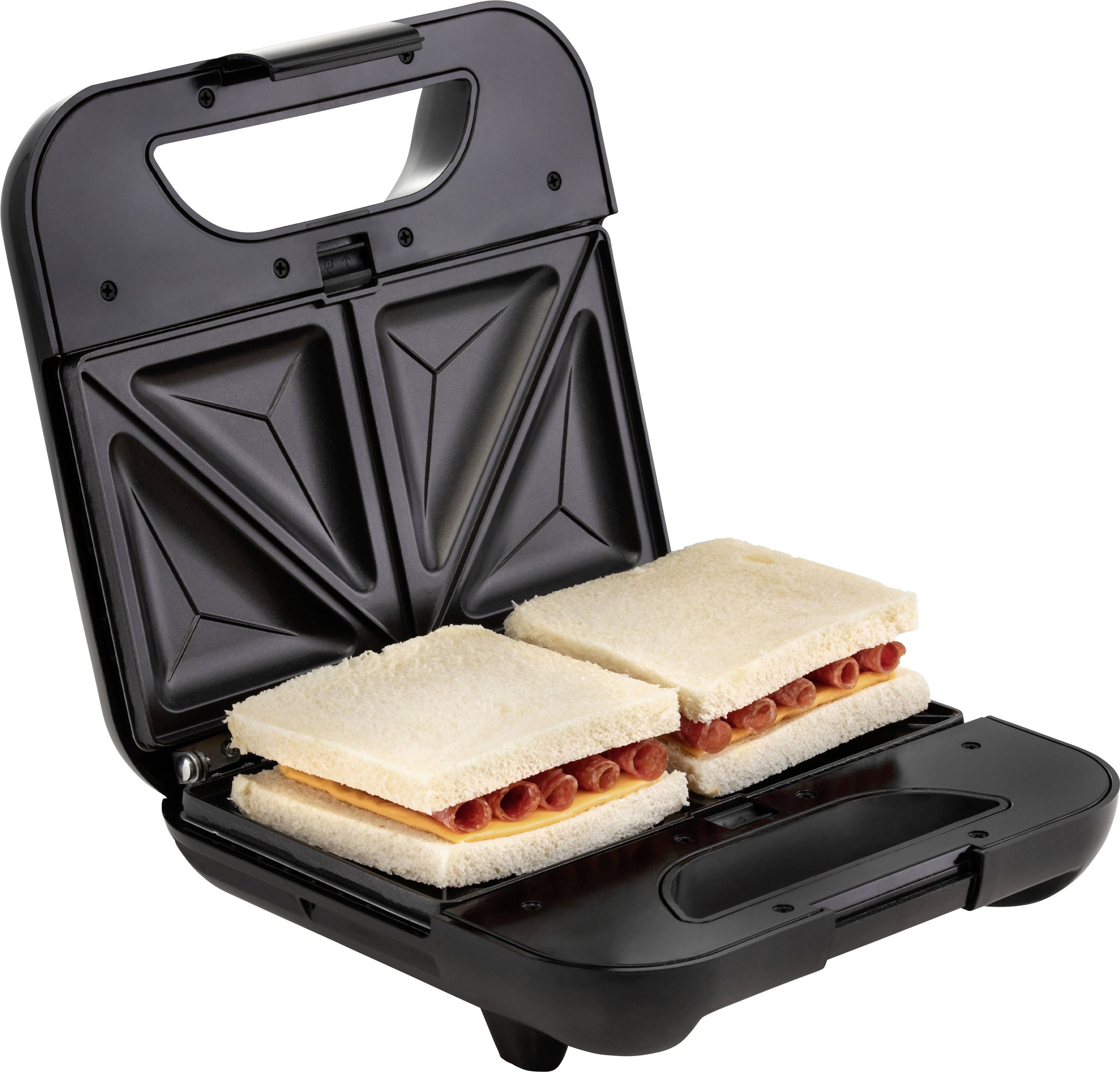 Prinz PZ-SAM2 Sandwich maker Non-stick coating, Grill function, incl. exchangeable extra hobs, Automatic temperature adj-2