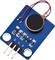 'Electret Microphone Amplifier Module' on blue PCB, marked with 'G, U, S' next to the connection pins.