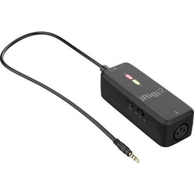 Clip Mobile phone microphone IK Multimedia iRig Pre 2 Transfer type (details):Corded-0