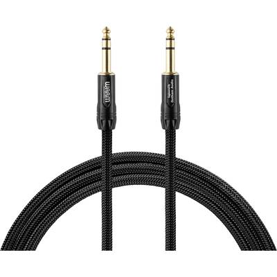 Warm Audio Premier Series Instruments Cable [1x Jack plug 6.35 mm - 1x Jack plug 6.35 mm] 6.10 m Black
