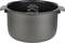 Pot with internal scale for cooking assistance, labelling for various rice cooking methods, maximum fill line at 8 cups.