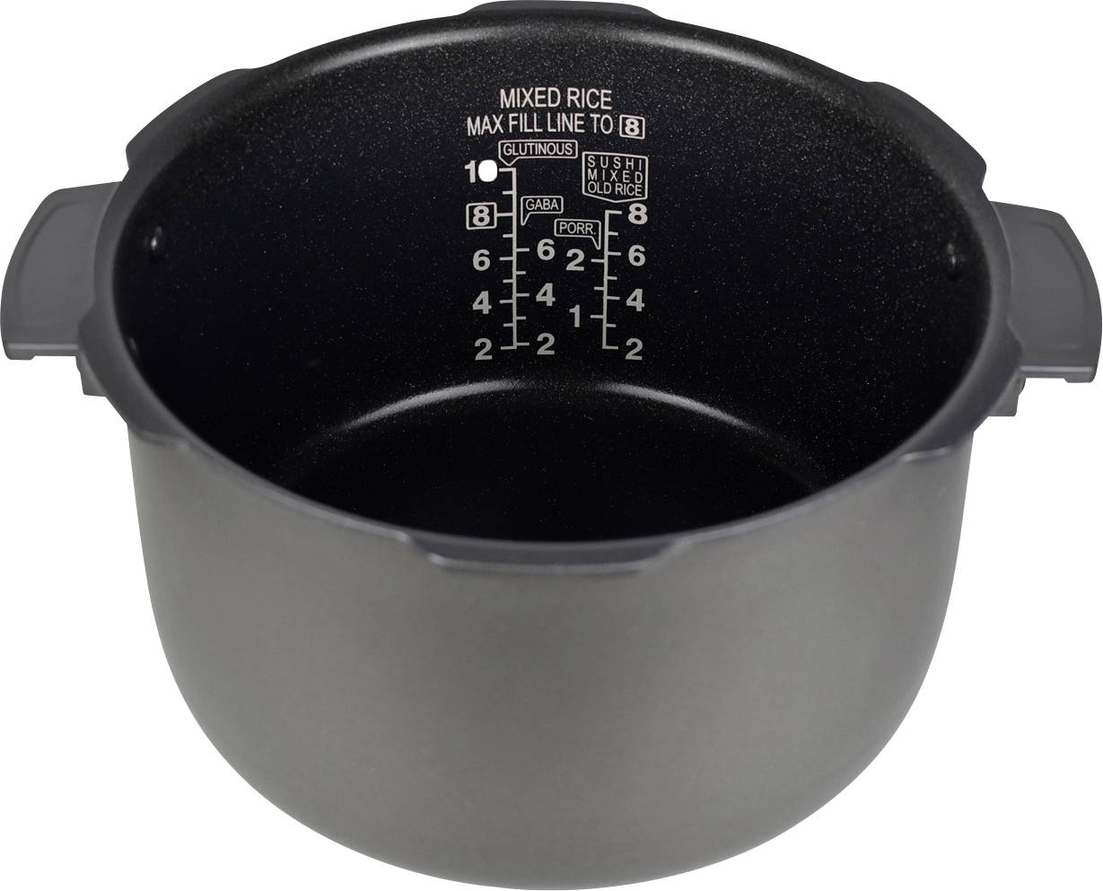 Cuckoo CRPM1059F Rice cooker Red, Stainless steel Nonstick coating