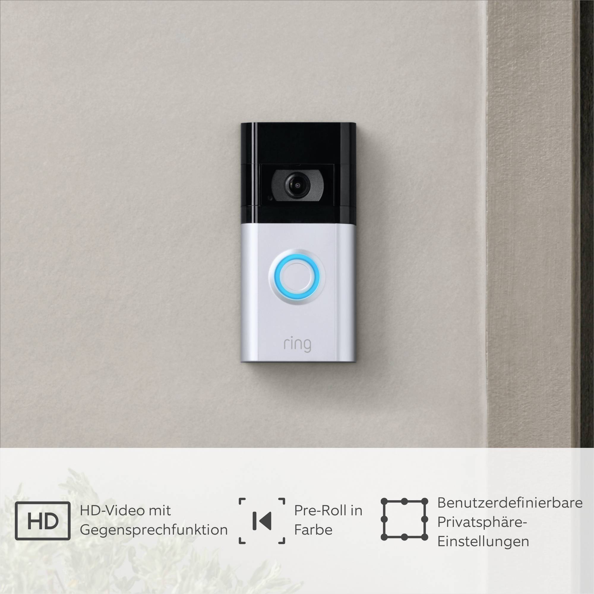 ring 8VR1S1-0EU0 IP video door intercom Video Doorbell 4 Wi-Fi Outdoor panel-11