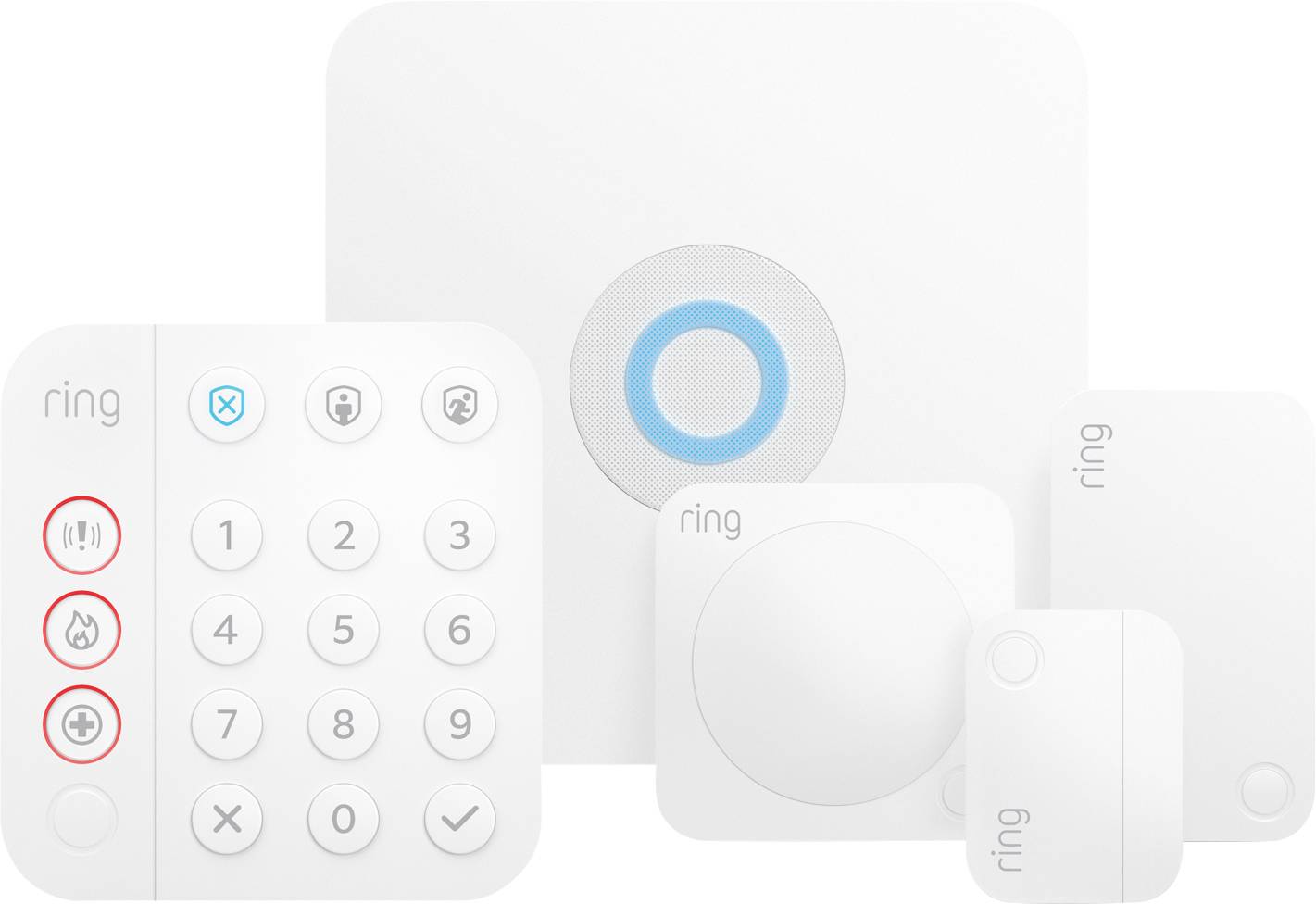 ring Alarm 5 Piece Kit (2nd Gen) - HB 4K11SZ-0EU0 Wireless alarm system set Wireless alarm kit
