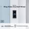The new Ring Video Doorbell Wired mounted on a wall, with HD video, advanced motion detection and instant notifications.