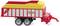 Toy trailer in red and yellow with the inscription 'PÖTTINGER'.