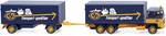 H0 Scania 111 luggage trailer 'TCU'