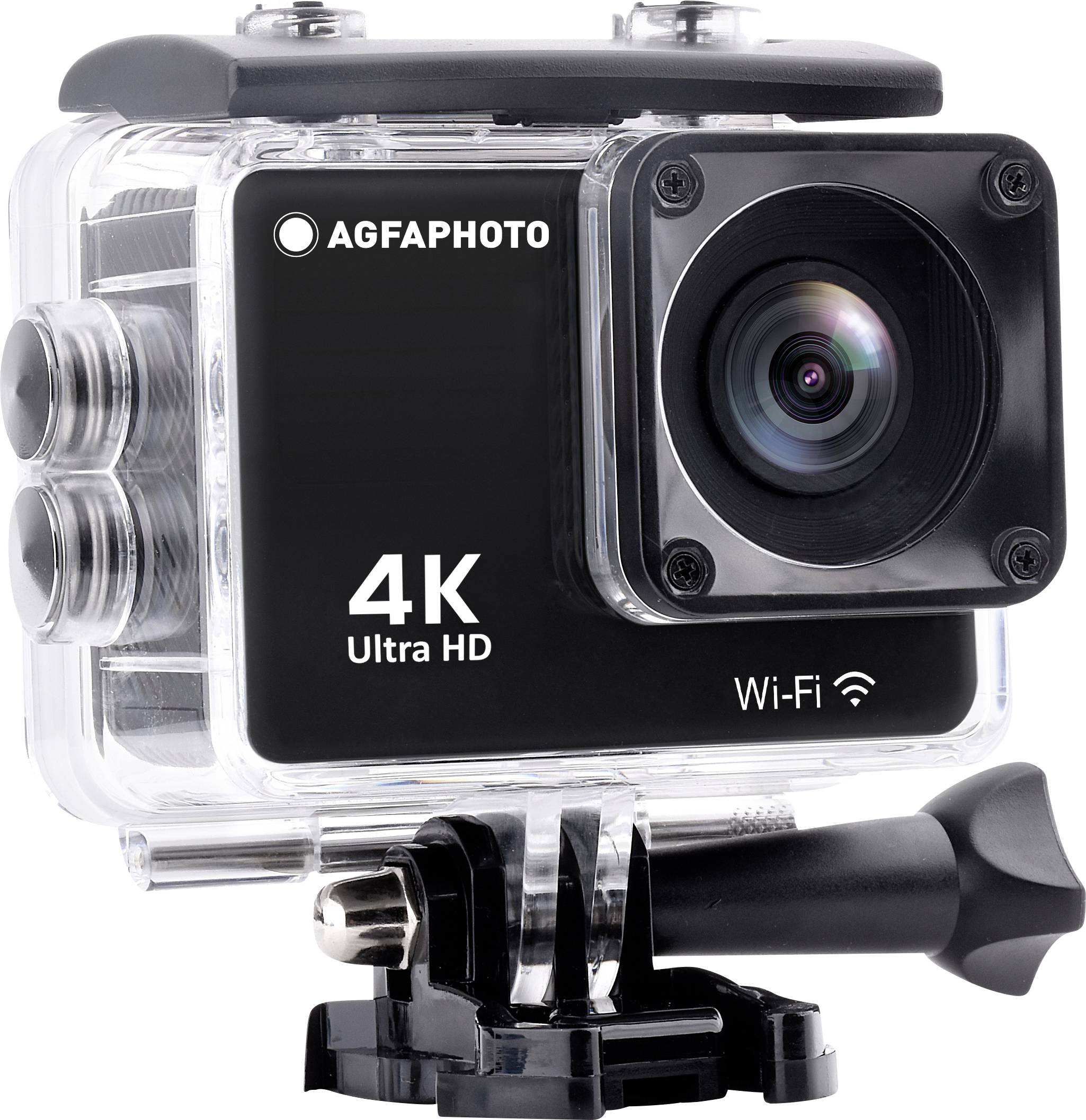 AgfaPhoto ac5000 Action Camera Impermeabile FOTO HD WLAN Wide app GRIGIO 