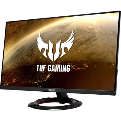 'ASUS TUF Gaming Monitor', showing planetary surface in the background.