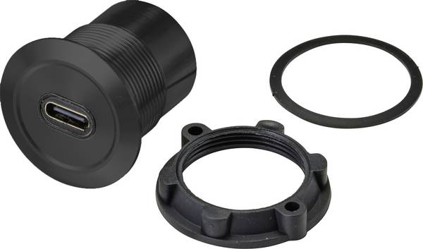TRU COMPONENTS TC-9534324 USB-mounted socket 3.1 Socket, built-in USB-C® socket  Content: 1 pc(s)