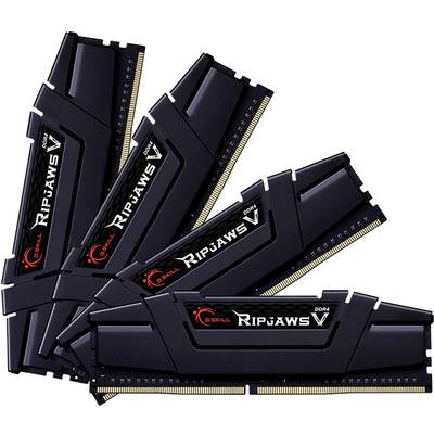 G.Skill Ripjaws V PC RAM kit DDR4 64 GB 4 x 16 GB Non-ECC 3600 MHz 288-pin DIMM CL18-22-22-42 F4-3600C18Q-64GVK